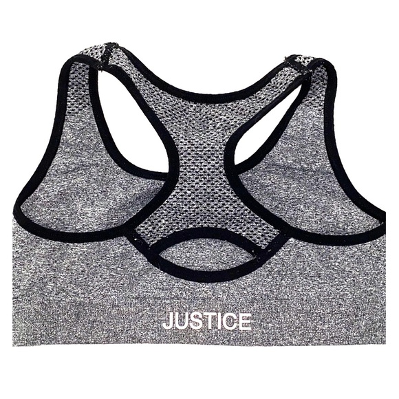 justice sports bras